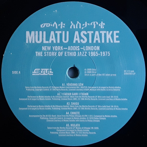 Mulatu Astatke - New York - Addis - London - The Story Of Ethio Jazz 1965-1975 | Mint (M) Mint (M)-Music History
