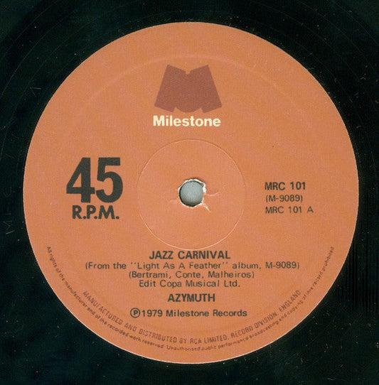 Jazz Carnival / Fly Over The Horizon (VINYL) | Mint (M) Generic-Music History