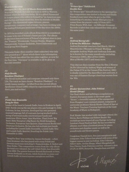 Jean-Claude Thompson / Adrian Magrys - If Music Presents You Need This: Eastern European Sounds (1970-1986) (If Music 3.0) | Mint (M) Mint (M)-Music History