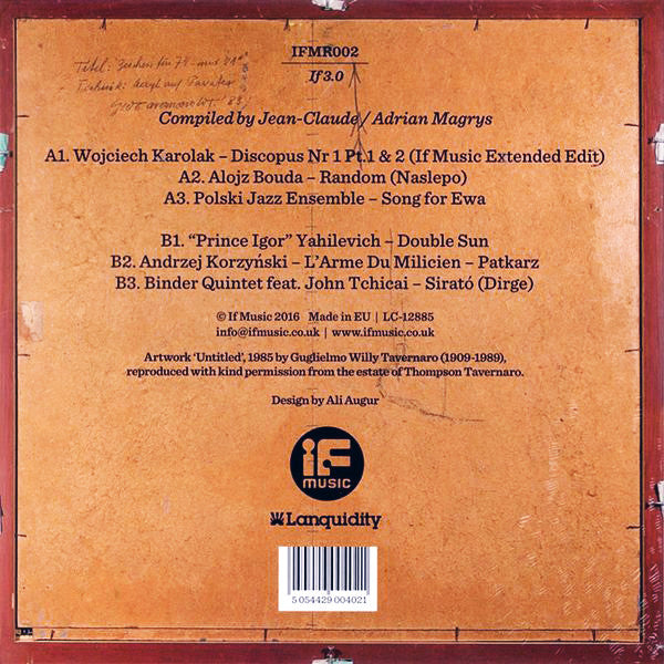 Jean-Claude Thompson / Adrian Magrys - If Music Presents You Need This: Eastern European Sounds (1970-1986) (If Music 3.0) | Mint (M) Mint (M)-Music History
