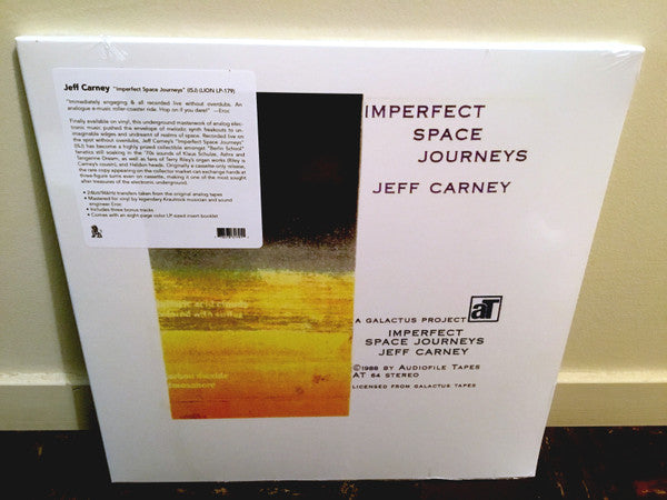 Jeff Carney - Imperfect Space Journeys | Mint (M) Mint (M)-Music History