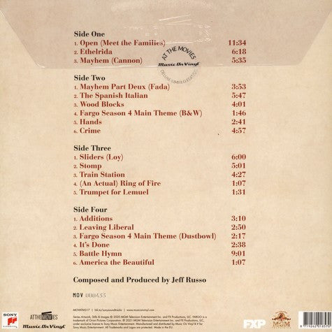 Fargo Year 4 (Soundtrack From The MGM / FXP Series) | Mint (M) Mint (M)-Music History