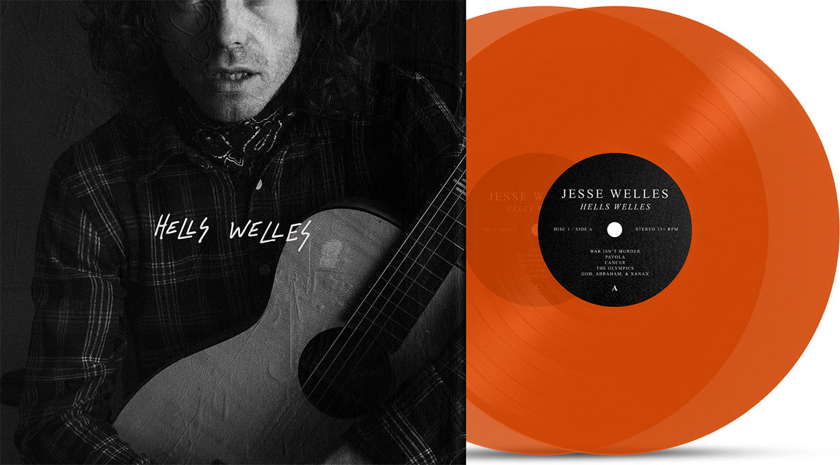 Jesse Welles - Hells Welles (IEX BOOKLET 2x CLEAR ORANGE VINYL) | Mint (M) Mint (M)-Music History