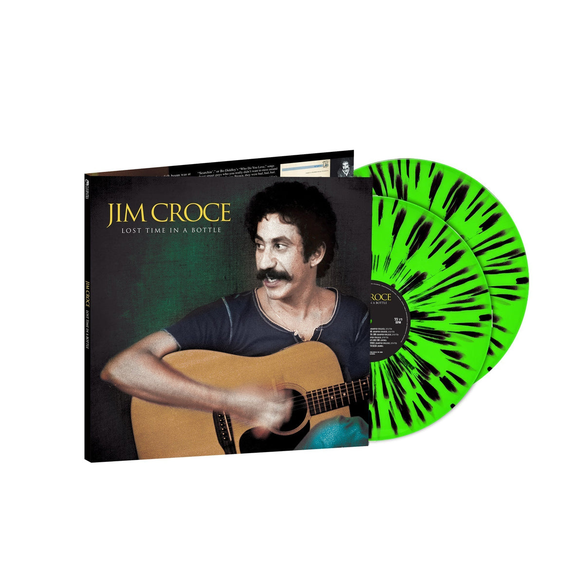 Jim Croce - Lost Time In A Bottle (GREEN 2xVINYL) | Mint (M) Mint (M)-Music History
