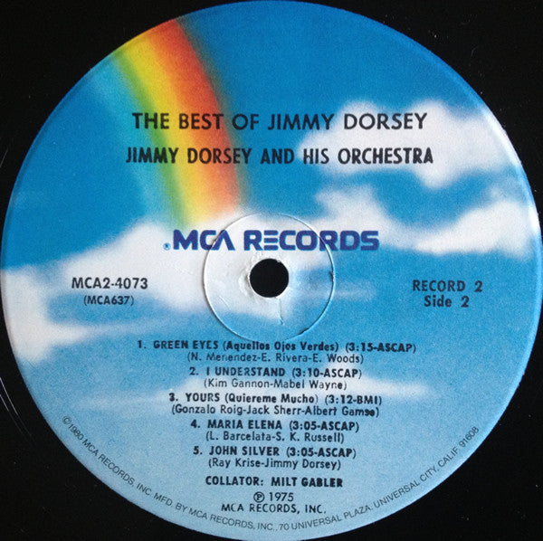 The Best Of Jimmy Dorsey | Near Mint (NM) Very Good Plus (VG+)-Music History