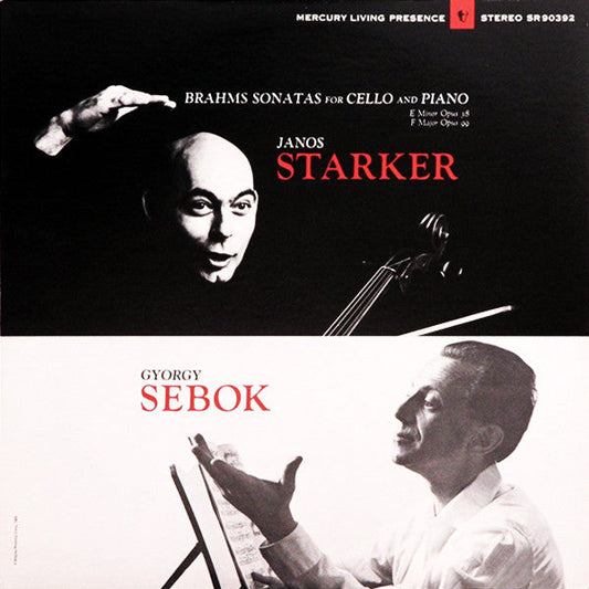 Johannes Brahms, János Starker, Gyorgy Sebok - Cello And Piano Sonatas |-Music History