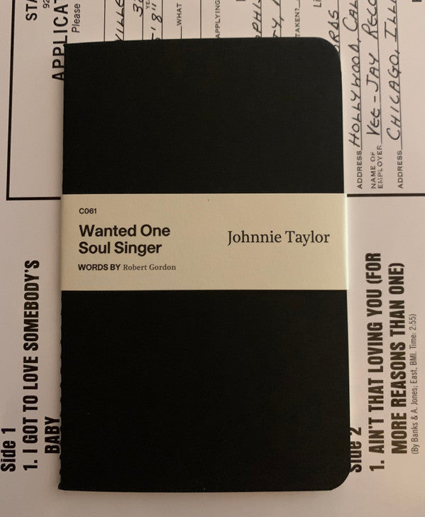 Johnnie Taylor Wanted One Soul Singer Stax, Stax LP, Album, Mono, Club, RE, RM Mint (M) Mint (M)-Music History
