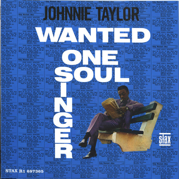 Johnnie Taylor - Wanted One Soul Singer | Mint (M) Mint (M)-Music History