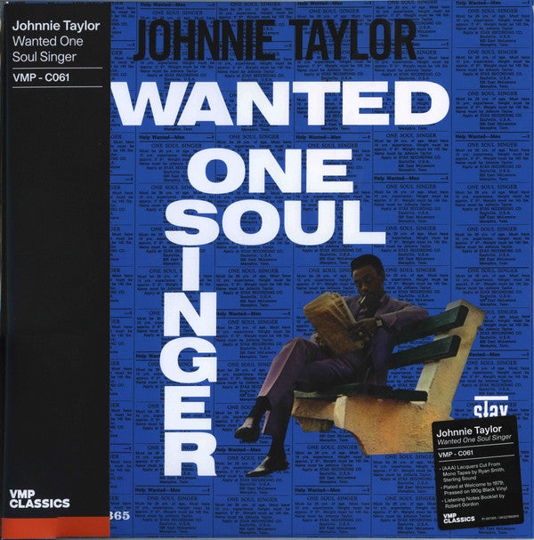 Johnnie Taylor - Wanted One Soul Singer | Mint (M) Mint (M)-Music History