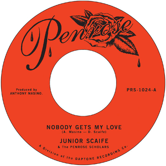 Junior Scaife - Nobody Gets My Love B/W Too Much Too Soon (7" VINYL) | Mint (M) Mint (M)-Music History