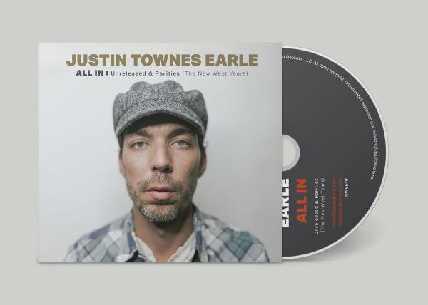Justin Townes Earle - All In: Unreleased & Rarities (the New West Years) (Booklet, Sticker, CD) | Mint (M) Mint (M)-Music History