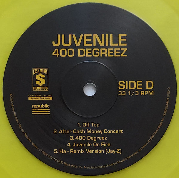 400 Degreez | Mint (M) Mint (M)-Music History