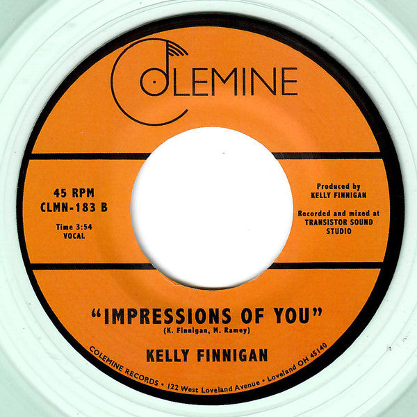 Kelly Finnigan (7" VINYL) - I Called You Back Baby | Mint (M) Generic-Music History