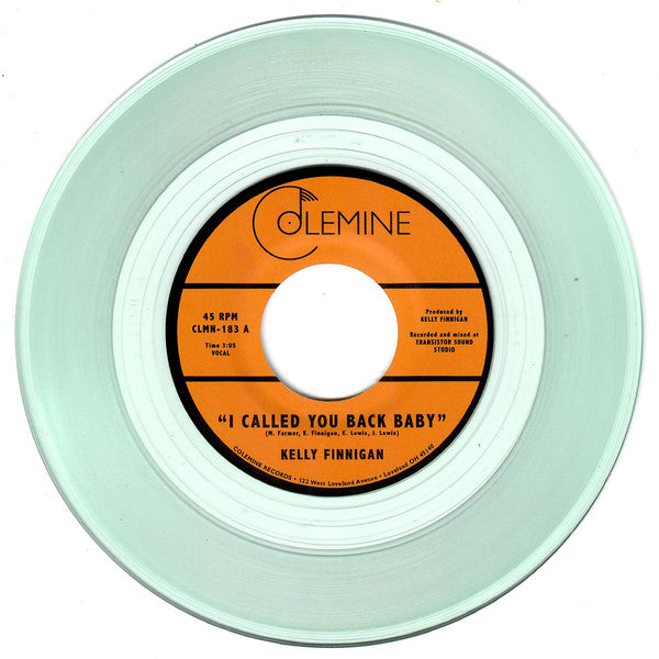 Kelly Finnigan (7" VINYL) - I Called You Back Baby | Mint (M) Generic-Music History