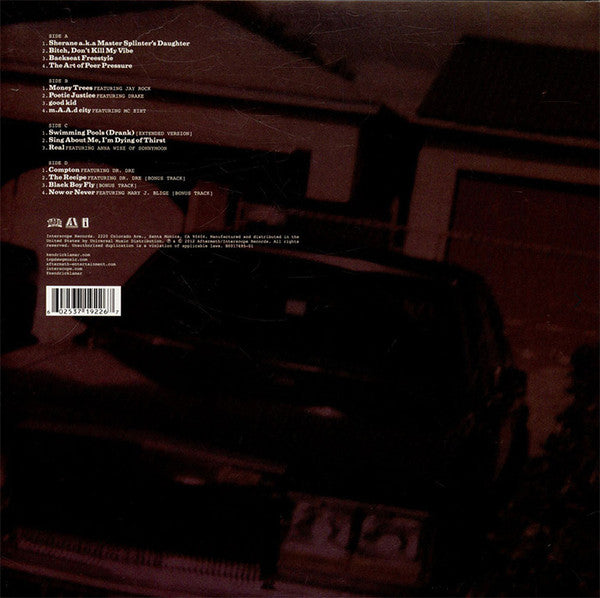 Kendrick Lamar - Good Kid, M.A.A.d City (2xVINYL) | Mint (M) Mint (M)-Music History
