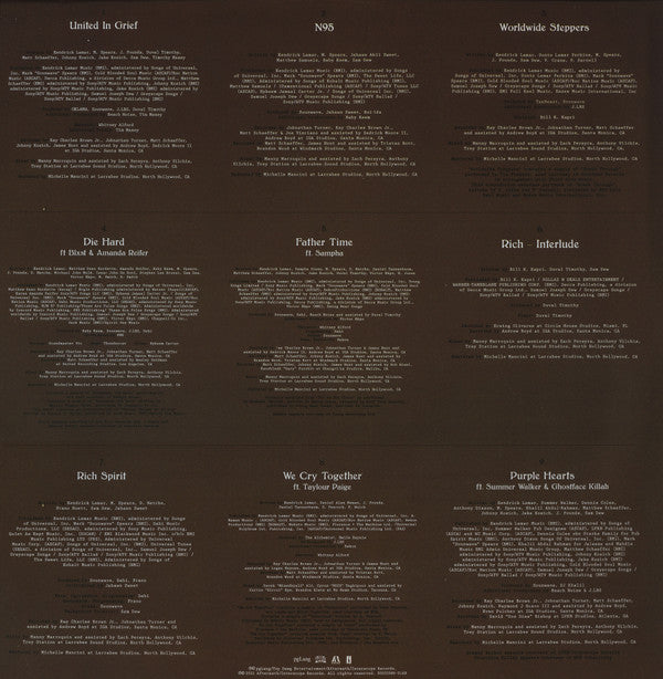 Kendrick Lamar - Mr. Morale & The Big Steppers (2xVINYL) | Mint (M) Mint (M)-Music History