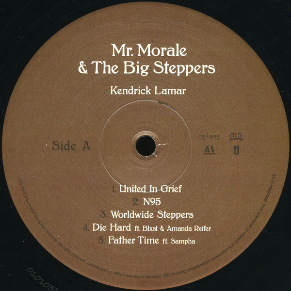 Kendrick Lamar - Mr. Morale & The Big Steppers (2xVINYL) | Mint (M) Mint (M)-Music History