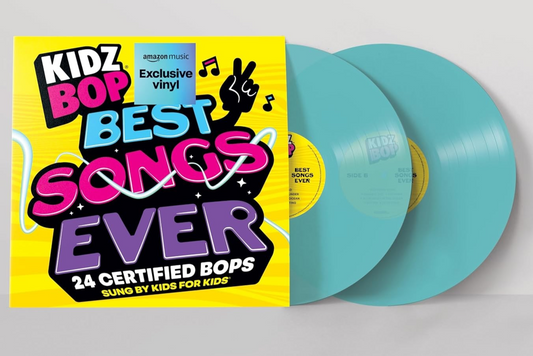 Kidz Bop Kids - Kidz Bop: Best Songs Ever (Limited Edition, Amazon Exclusive, Translucent Blue Colored Vinyl) (2 Lp's) |-Music History