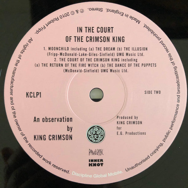 King Crimson - In The Court Of The Crimson King | Mint (M) Mint (M)-Music History