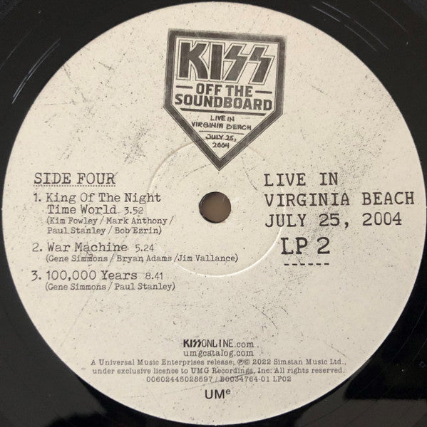 Kiss - Off The Soundboard Live In Virginia Beach July 25, 2004 | Mint (M) Mint (M)-Music History