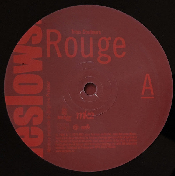 Krzysztof Kieślowski, Zbigniew Preisner - Trois Couleurs Rouge (Bande Originale Du Film) | Mint (M) Mint (M)-Music History