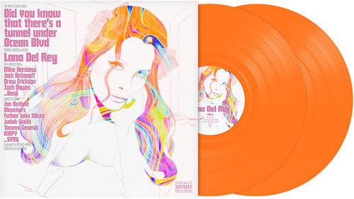 Lana Del Rey - Did You Know That There's A Tunnel Under Ocean Blvd: Coachella Edition (ORANGE VINYL / ALTERNATIVE ARTWORK) | Mint (M) Mint (M)-Music History