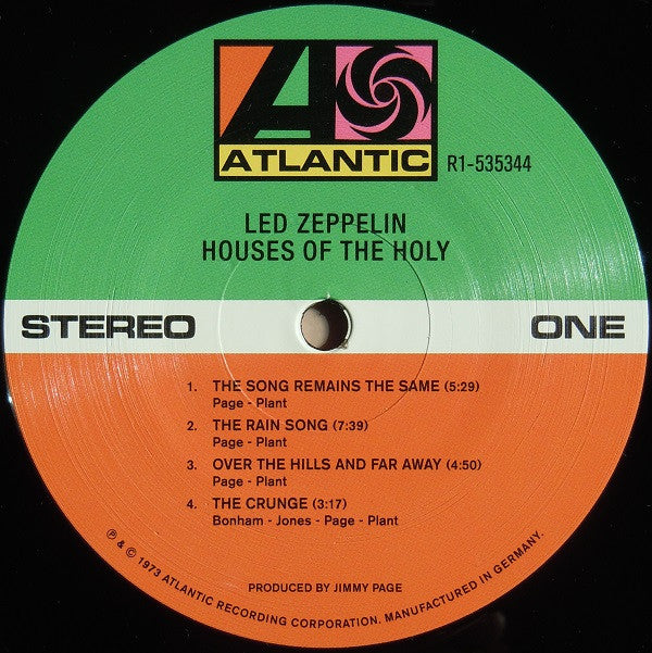 Led Zeppelin - Houses Of The Holy | Mint (M) Mint (M)-Music History
