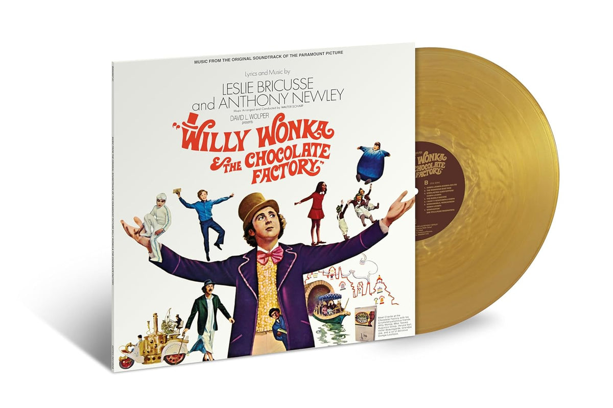 Leslie Bricusse & Anthony Newley - Willy Wonka & the Chocolate Factory (Golden Vinyl) | Mint (M) Mint (M)-Music History