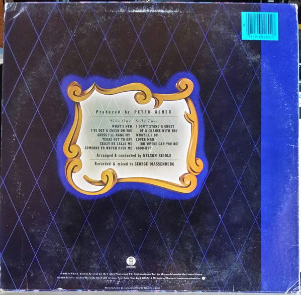 Linda Ronstadt & Nelson Riddle And His Orchestra - What's New | Near Mint (NM) Near Mint (NM)-Music History