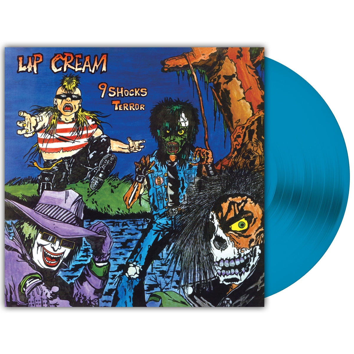 Lip Cream - (PRE-ORDER 12/19/2025) 9 Shocks Terror [Royal Blue Vinyl] |-Music History