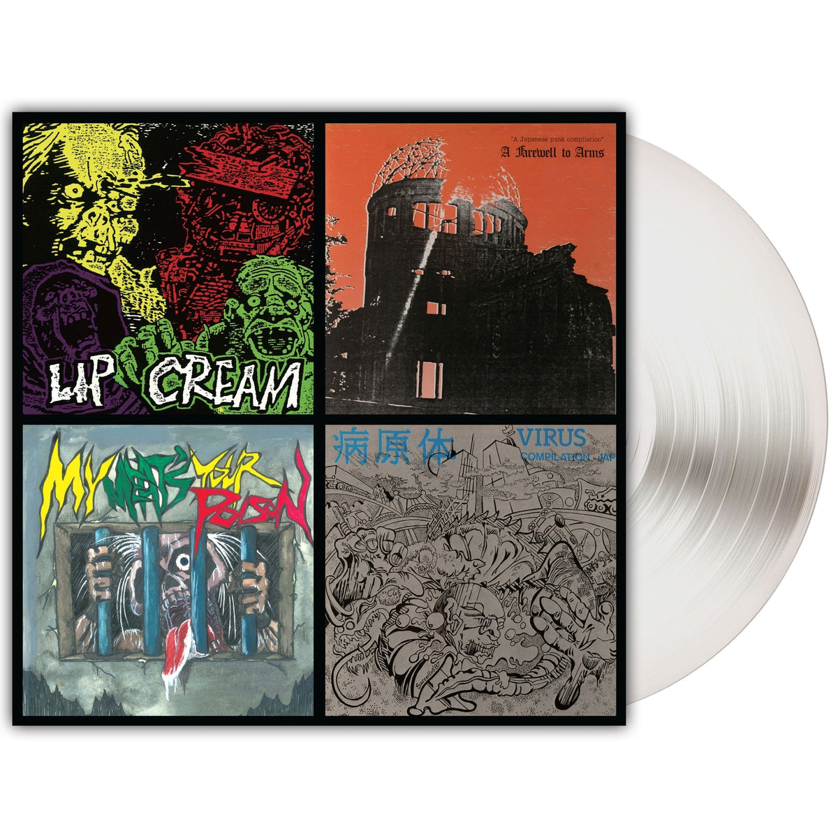 Lip Cream - (PRE-ORDER 12/19/2025) Thrash Til Death [Milky Clear Vinyl] |-Music History