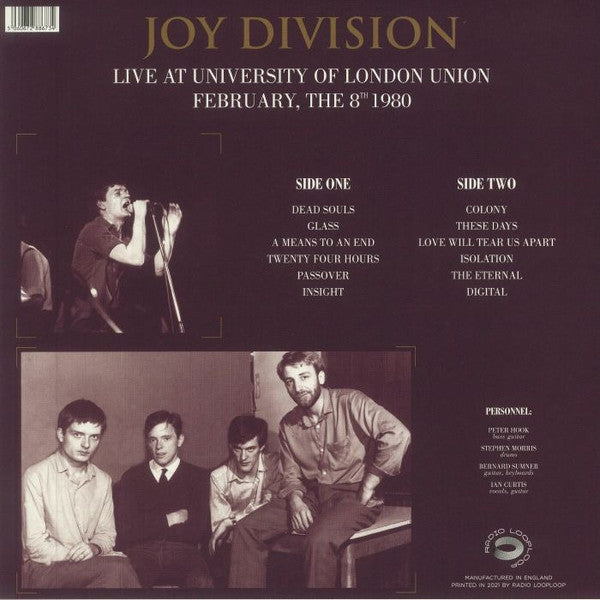 Live At University Of London Union February, The 8th 1980 | Mint (M) Mint (M)-Music History