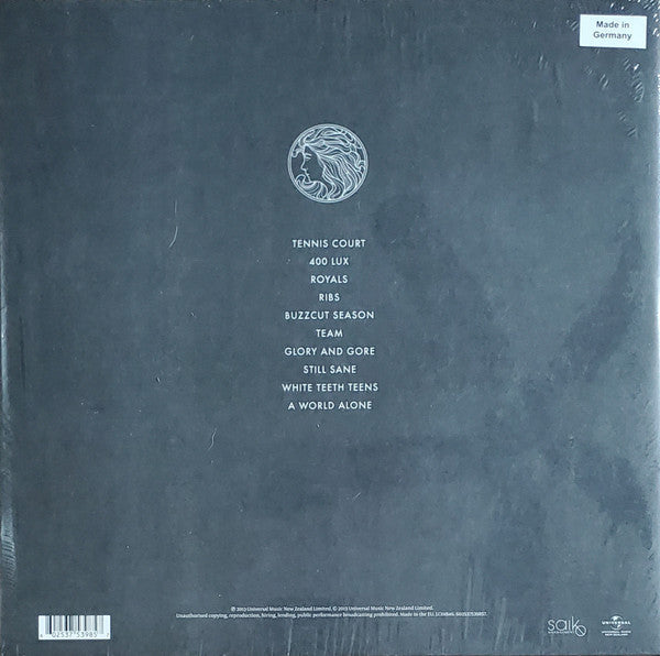 Lorde Pure Heroine Universal Music New Zealand LP, Album, RE Mint (M) Mint (M)-Music History