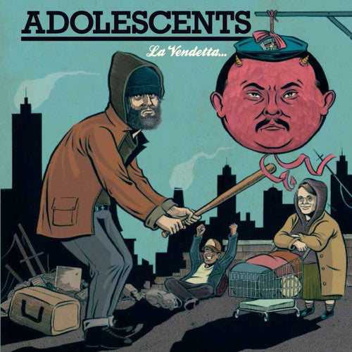 Los Adolescents - La Vendetta E Un Piatto Che Va Servito Freddo (Blue Marble Vinyl) |-Music History