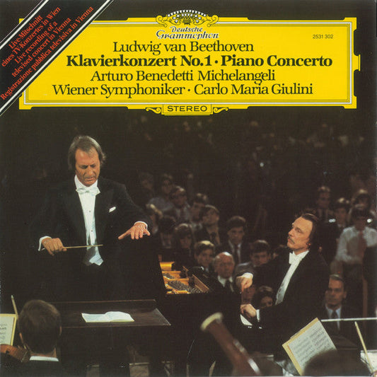 Ludwig van Beethoven, Arturo Benedetti Michelangel - Klavierkonzert No. 1 - Piano Concerto |-Music History