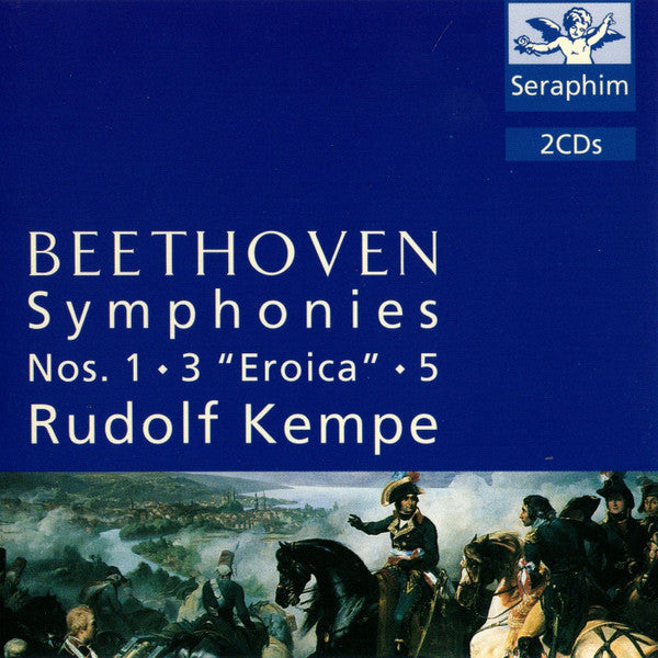 Ludwig van Beethoven, Rudolf Kempe - Symphonies Nos. 1 ⬥ 3 "Eroica" ⬥ 5 (CD) | Near Mint (NM) Near Mint (NM)-Music History