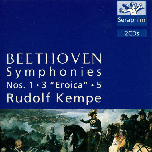 Ludwig van Beethoven, Rudolf Kempe - Symphonies Nos. 1 ⬥ 3 "Eroica" ⬥ 5 (CD) | Near Mint (NM) Near Mint (NM)-Music History
