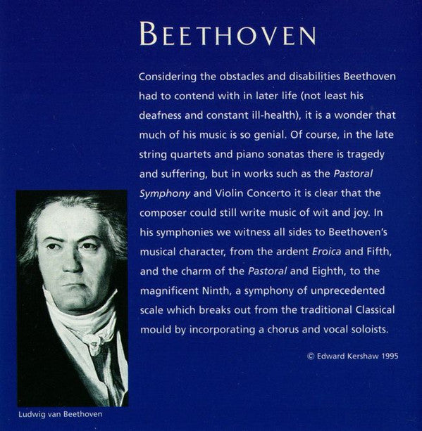 Ludwig van Beethoven, Rudolf Kempe - Symphonies Nos. 1 ⬥ 3 "Eroica" ⬥ 5 (CD) | Near Mint (NM) Near Mint (NM)-Music History
