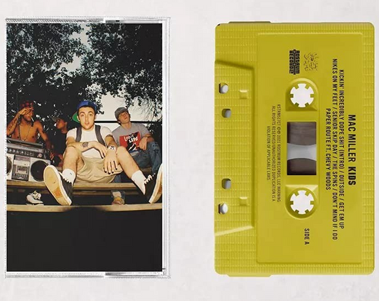 Mac Miller - Kids (Indie Exclusive, Limited Edition, Yellow Colored Tape) |-Music History