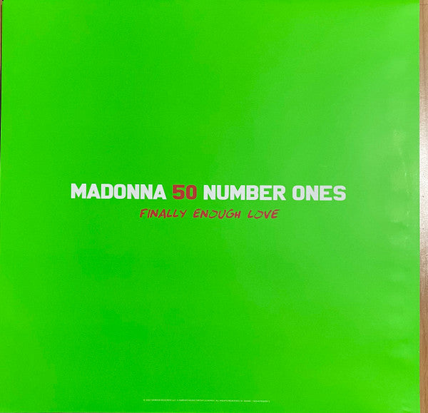 Madonna - Finally Enough Love (50 Number Ones) | Mint (M) Mint (M)-Music History