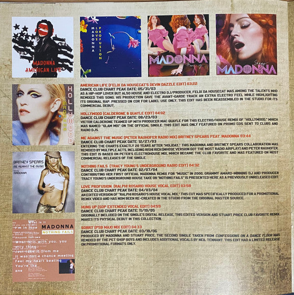 Madonna - Finally Enough Love (50 Number Ones) | Mint (M) Mint (M)-Music History