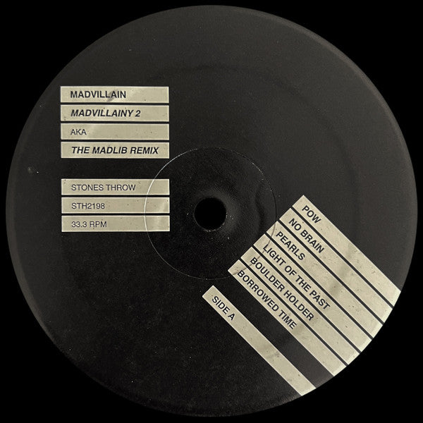 Madvillain (MF DOOM + Madlib) - Madvillainy 2: The Madlib Remix | Mint (M) Mint (M)-Music History