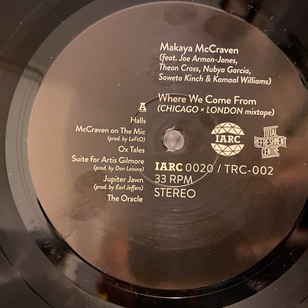 Makaya McCraven - Where We Come From (Chicago × London Mixtape) | Mint (M) Mint (M)-Music History