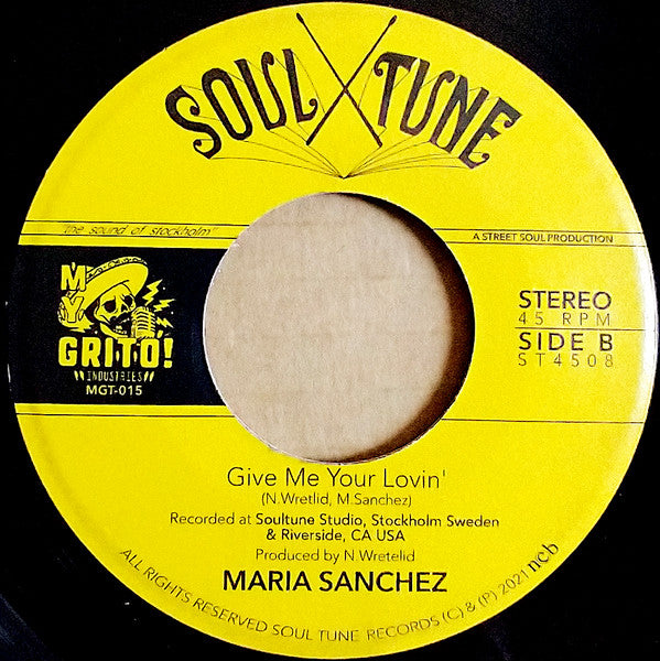 Maria Sanchez (5) - Hey Love / Give Me Your Lovin' | Mint (M) Mint (M)-Music History