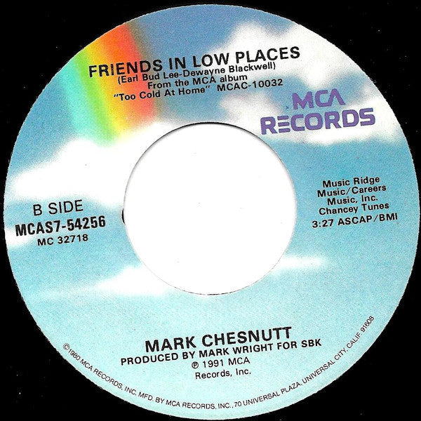 Mark Chesnutt - Broken Promise Land / Friends In Low Places | Near Mint (NM) Near Mint (NM)-Music History