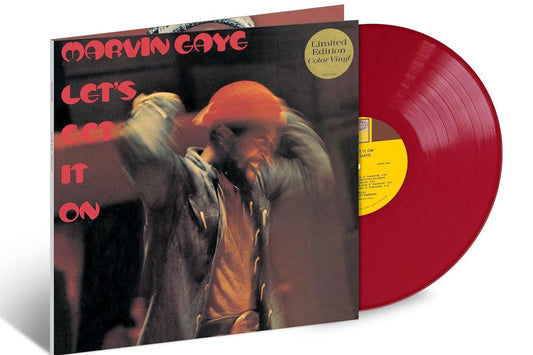 Marvin Gaye - Let's Get It On: 50th Anniversary Edition (Limited Edition, Red Colored Vinyl) | Mint (M) Mint (M)-Music History
