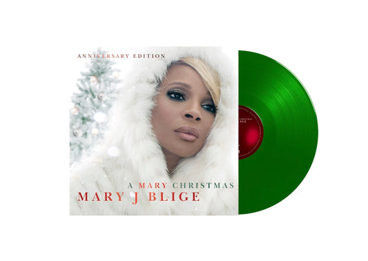 Mary J. Blige - A Mary Christmas (GREEN TRANSLUCENT VINYL) | Mint (M) Mint (M)-Music History