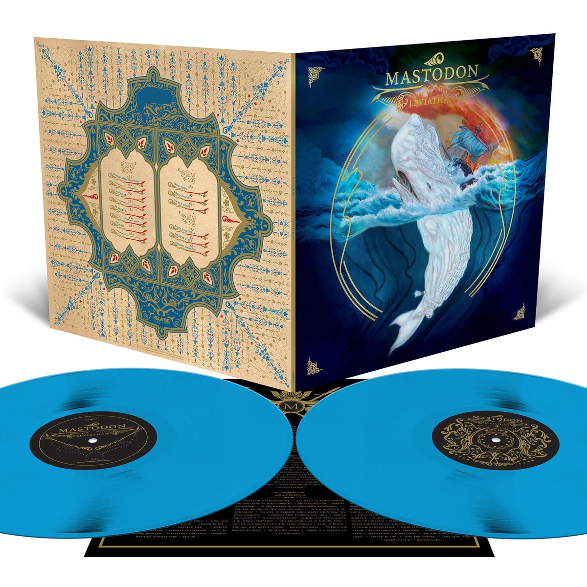 Mastodon - (PRESALE 6/26/26) Leviathan (BLUE 2xVINYL) | Mint (M) Mint (M)-Music History
