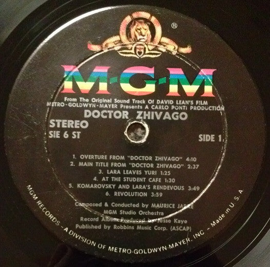 Doctor Zhivago (Original Sound Track Album) | Near Mint (NM) Near Mint (NM)-Music History
