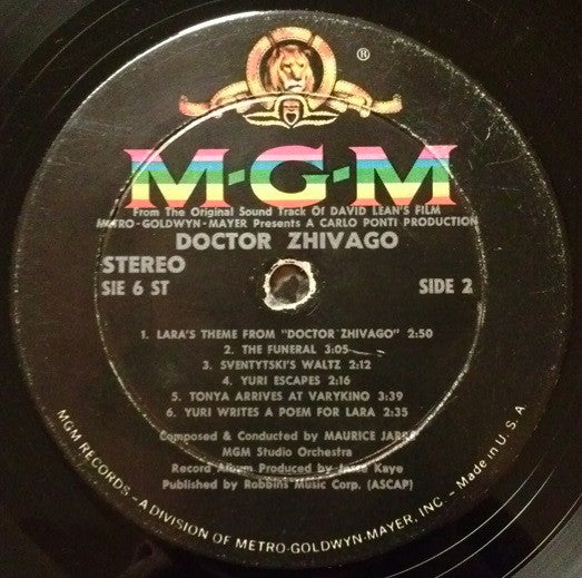 Doctor Zhivago (Original Sound Track Album) | Near Mint (NM) Near Mint (NM)-Music History